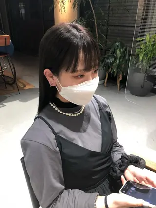 ミディアム カラー mizuki /骨格似合わせのヘアスタイル