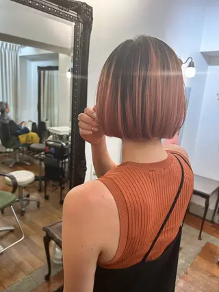 ショート レイヤーカット/髪質 改善✨/藤田侑花のヘアスタイル