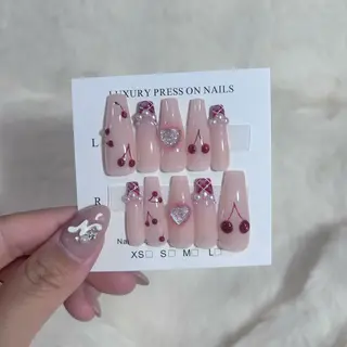 ロング 28ネイルㅤㅤㅤㅤ ことはのネイルデザイン