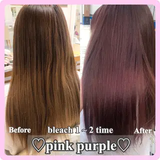 ロング カラー 推しヘア🎀 NATSUNEのヘアスタイル