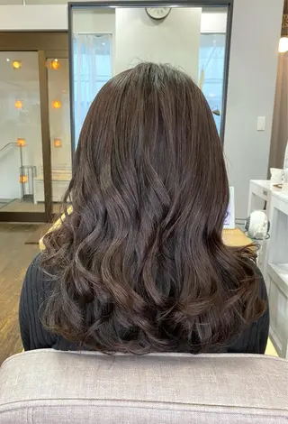 ミディアム カラー 統括マネージャー/ 髪のドクター/前原悟のヘアスタイル