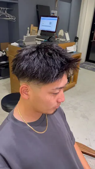 ショート StueW.所属・三木 誉之尊のヘアスタイル