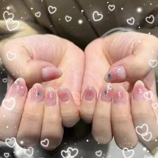 ミディアム 小川 柚香のネイルデザイン