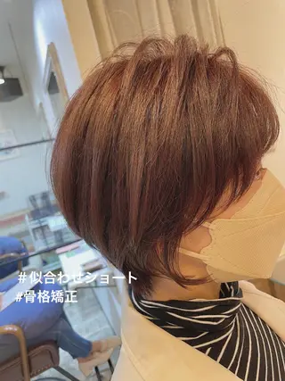 ショート カラー 【垢抜け大人髪】 TIARA西山のヘアスタイル