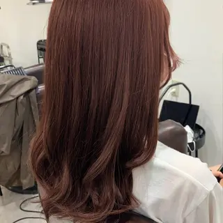 セミロング カラー 中本 達也のヘアスタイル