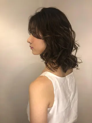 ミディアム 木塚 俊喜のヘアスタイル