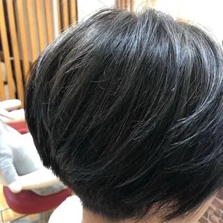 ショート カラー 🟦西荻窪メンズ特化 美容師🟦Yu-Jiのヘアスタイル