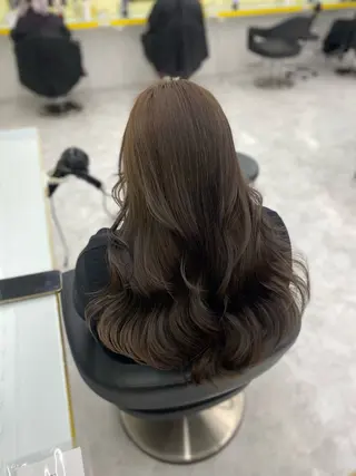 ミディアム カラー パーマ ヘアアレンジ メンズ キッズ Lumo所属・💖横浜ブリーチなし 💖MIHOのヘアスタイル