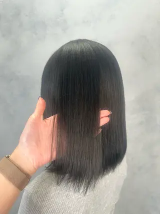 ミディアム 八王子でのご案内にな ります/madokaのヘアスタイル