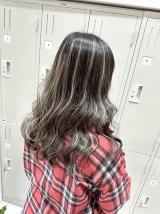 ロング カラー パーマ ヘアアレンジ メンズ キッズ ネイル マツエク・マツパ アイブロウ 🌟代表 Yuito🌟のヘアスタイル