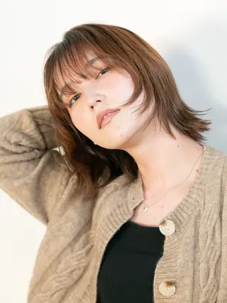 ミディアム update HATTORIのヘアスタイル