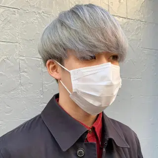 カラー パーマ メンズ 酸性ストレート・ メンズ 三原 楊子のヘアスタイル