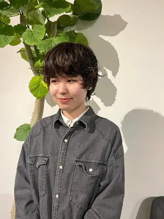 ショート パーマ ショート/パーマ/ カラー/FUKOのヘアスタイル