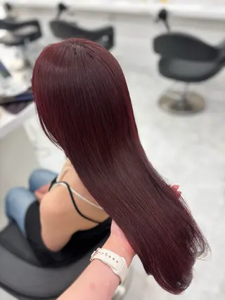 ロング カラー 🤍レイヤー/顔周り 暖色hirari🤍のヘアスタイル