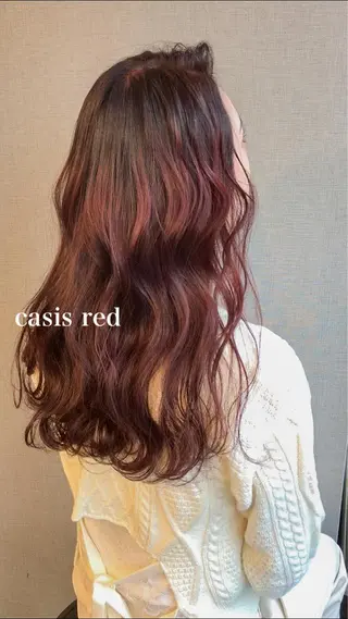 ロング カラー Selenehair 三条本店のヘアスタイル