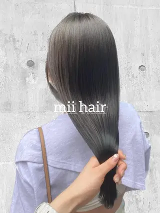 セミロング カラー Miku❇️ フェイスレイヤーのヘアスタイル