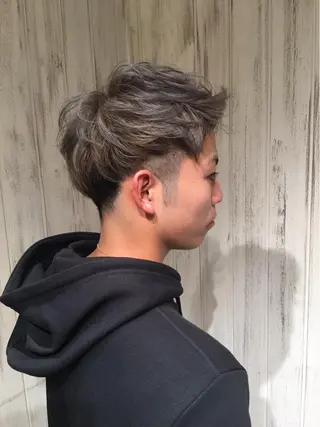 ショート メンズ 永井大樹✨ 透明感カラー✨のヘアスタイル