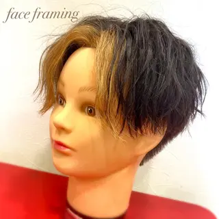 ショート カラー メンズ 森山 雄太のヘアスタイル