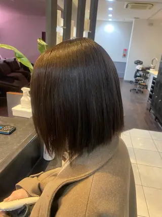 ミディアム ALBUM  池袋所属・ショート/レイヤー/ パーマ特化/笠原翔一のヘアスタイル