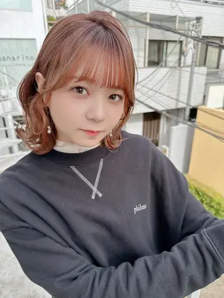 ミディアム 瀬畑 拓海のヘアスタイル