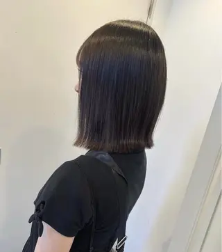 ミディアム HIMENO🫧 stylist🤍のヘアスタイル