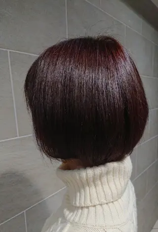 カラー ショート 宮本  星羅のヘアスタイル