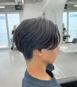 ショート ブリーチ/艶カラー/ メンズ♱ʜᴀʀᴜᴋᴀのヘアスタイル