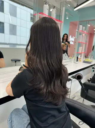 セミロング ⛄️レイヤー⛄透明感 ⛄️kyotaroのヘアスタイル