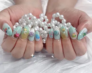 ネイル 🤎HARU 🧸のネイルデザイン