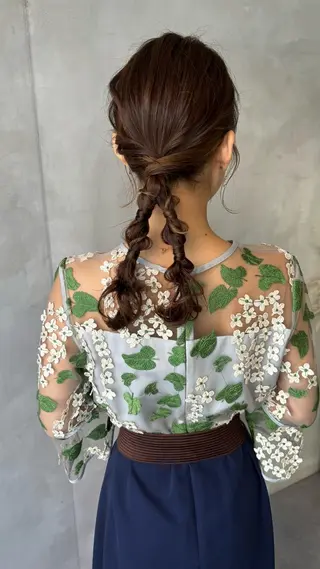 ヘアアレンジ 可児 令路のヘアスタイル