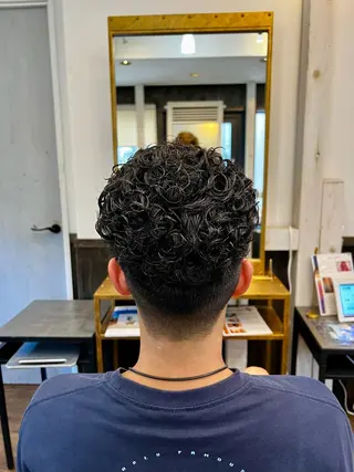 パーマ メンズ アグヘアーシータ所属・🤩メンズカット/ パーマ山本🤩のヘアスタイル