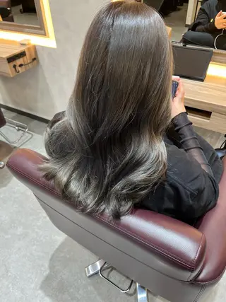 セミロング カラー kanato🇰🇷 【札幌韓国ヘア】のヘアスタイル