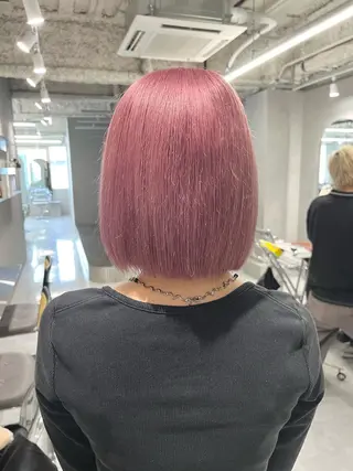 ショート カラー 🦩暖色ハイトーン 🦩Mioのヘアスタイル