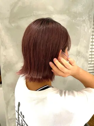 カラー 髪質改善/縮毛矯正/ 暖色カラー💫のヘアスタイル