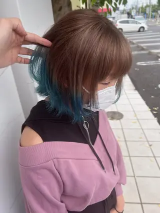 ミディアム 具志 正太のヘアスタイル