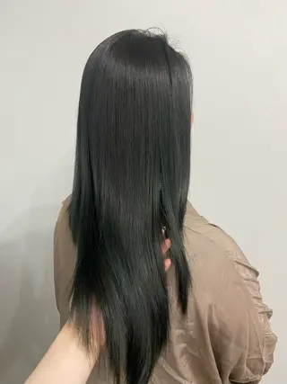 カラー 🍎韓国カラー licoris寛菜のヘアスタイル