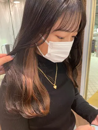 ミディアム ニュアンスネイル/ ボブ/まちゃこのヘアスタイル