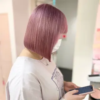 カラー 上品うるツヤ韓国ヘア 🤍Hanaのヘアスタイル