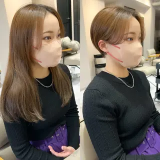 ショート 🫧艶カラー 特化美容師/すず🫧のヘアスタイル