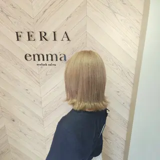 ミディアム FERIAあべの 🎀中野まや🎀のヘアスタイル