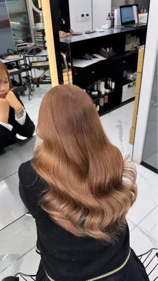 ロング lapis 渋谷本店 きりかのヘアスタイル