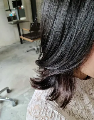 ミディアム カラー ヘアアレンジ terra✂️川嶋 大輔のヘアスタイル