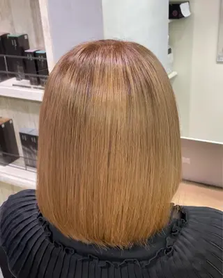 ミディアム gite KOHOKU所属・髪質改善レイヤー/ 雨のヘアスタイル