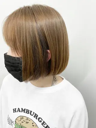 ショート カラー PANOLA所属・加藤 理沙のヘアスタイル