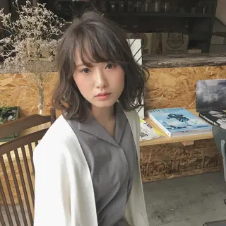 ショート カラー ヘアアレンジ 前田 善夫のヘアスタイル