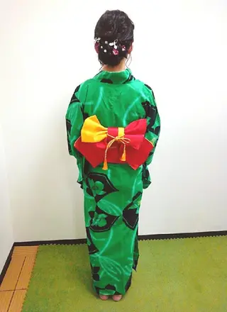 ヘアアレンジ セミロング Hair&Make  Delight*のヘアスタイル