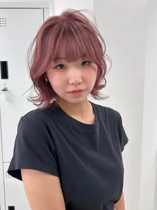 ミディアム 大阪梅田/ イマムラミヅキのヘアスタイル