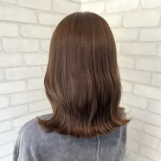 ミディアム 🇰🇷韓国風レイヤ ー🇰🇷の達人🔥のヘアスタイル