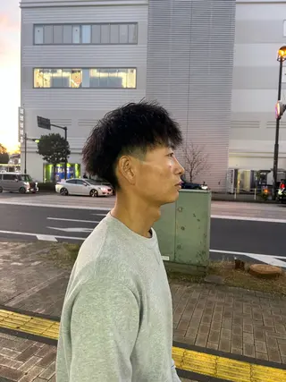 ショート パーマ メンズ メンズパーマの達人 /タカシマ　ダイスケのヘアスタイル