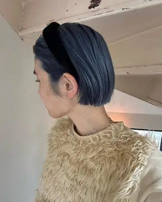 カラー 武石 優愛のヘアスタイル